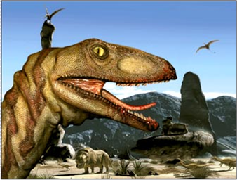 恐龙为什么会从地球上突然绝灭的